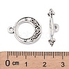 Tibetan Style Alloy Toggle Clasps LF1081Y-NF-3