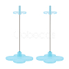 Adjustable Plastic Doll Stand Support ODIS-WH0329-96-1