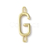 Rack Plating Brass Connector Charms KK-P245-07G-G-1