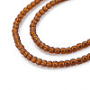 Glass Beads Strands GLAA-N041-008J-3