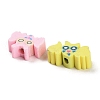 Handmade Polymer Clay Beads CLAY-H001-04-2