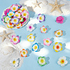 140Pcs 14 Colors EVA Alligator Hair Clips PHAR-DR0001-02-5