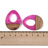 Resin & Wood Pendants WOOD-F015-17D-3