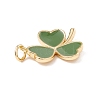 Brass Enamel Pendants KK-P217-03G-05-3