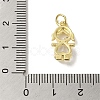 Rack Plating Brass Glass Pendants LS-KK-P272-18A-G01-3