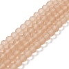 Transparent Glass Beads Strands EGLA-A034-T4mm-MD20-1