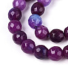 Dyed Natural White Jade Beads Strands X-G-T139-6mm-60-15-3