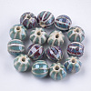 Handmade Porcelain Beads PORC-S498-24G-1