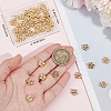 50Pcs Rack Plating Brass Beads KK-BBC0015-76-3