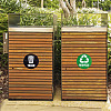 6Pcs 2 Styles PVC Garbage Recycle Trash sign stickers DIY-WH0043-40-7