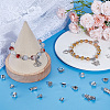 100Pcs 10 Styles Alloy Hangers Links TIBE-SC0002-17-3