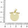 Brass Micro Pave Cubic Zirconia Pendants KK-I723-12G-3