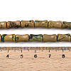 Natural Verdite Stone Beads Strands G-T140-90-5