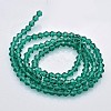 Faceted Bicone Glass Beads Strands EGLA-P017-4mm-09-2