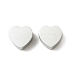 Valentine's Day 304 Stainless Steel Beads SA-E001-02P-02-1