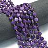 Natural Quartz Dyed Beads Strands G-C116-A35-02-1