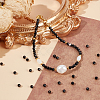 2 Strands Natural Black Spinel Beads Strands G-OC0005-44-5