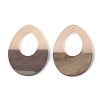 Resin & Wood Pendants X-RESI-S358-05B-2
