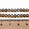 Electroplate Transparent Glass Beads Strands LS-EGLA-N054-T4mm-A03-4