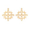 304 Stainless Steel Pendants STAS-N108-39G-1
