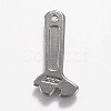 Tarnish Resistant 304 Stainless Steel Pendants STAS-Z012-21P-2