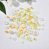 150 Pieces Random Rose Acrylic Beads Bear Pastel Spacer Beads Butterfly Loose Beads for Jewelry Keychain Phone Lanyard Making JX543B-2