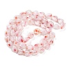 Handmade Gold Sand Lampwork Beads Strands LAMP-U001-01B-2