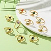 Natural & Synthetic Gemstone Finger Rings RJEW-Q004-05G-1