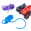 12M 6 Colors Hollow Pipe PVC Tubular Synthetic Rubber Cord RCOR-TA0001-18-3