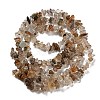 Natural Rutilated Quartz Beads Strands G-M205-92-2