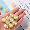 Transparent Acrylic Beads TACR-S152-14B-A10-5