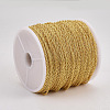 Soldered Brass Covered Iron Rope Chains CH-S125-07B-G-3
