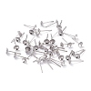 Non-Tarnish 304 Stainless Steel Stud Earring Settings STAS-J031-12-1