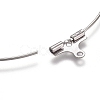 Tarnish Resistant 304 Stainless Steel Wire Pendants STAS-M274-020D-3