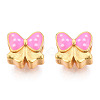 Alloy Enamel Beads KK-N238-062D-2