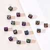 Craft Black Acrylic Beads MACR-YW0001-11-4