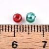 Baking Painted Pearlized Glass Pearl Beads HY-Q003-3mm-M01-4