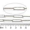 304 Stainless Steel Paperclip Chains CHS-A016-08P-A-2
