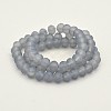Pearl Luster Plated Faceted Rondelle Glass Beads Strands EGLA-J054-8x5mm-PL02-2