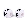Opaque Acrylic Beads SACR-N020-04A-F-3