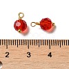 Glass Charms KK-P242-04G-3