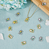36Pcs 6 Styles Rack Plating Alloy Enamel Pendants FIND-DC0002-91-5