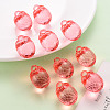 Autumn Theme Transparent Acrylic Pendants TACR-T024-04B-910-7