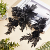 Flower Polyester Computerized Embroidery Sew on Ornament Accessories DIY-WH0366-39-5