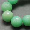 Natural White Jade Bead Strands G-R166-12mm-M2-2