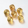 Cube Iron Filigree Beads IFIN-N3295-04-2