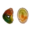 Natural Druzy Agate Big Pendants G-R493-02-2