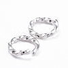 304 Stainless Steel Open Jump Rings X-STAS-F191-12S-B-2