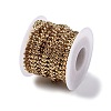 Ion Plating(IP) 304 Stainless Steel Cobs Chains CHS-H019-01G-3