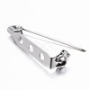 Tarnish Resistant 304 Stainless Steel Brooch Findings Sets LS-STAS-G137-52P-2